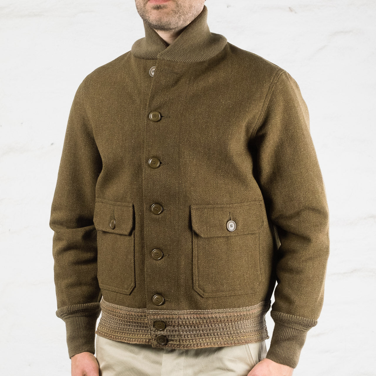 C.C.C. Wool Jacket Olive