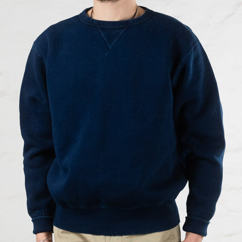 Heavy Loopwheel Indigo Sweatshirt