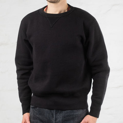 Heavy Loopwheel Black Sweatshirt