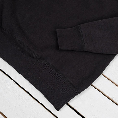 Heavy Loopwheel Black Sweatshirt