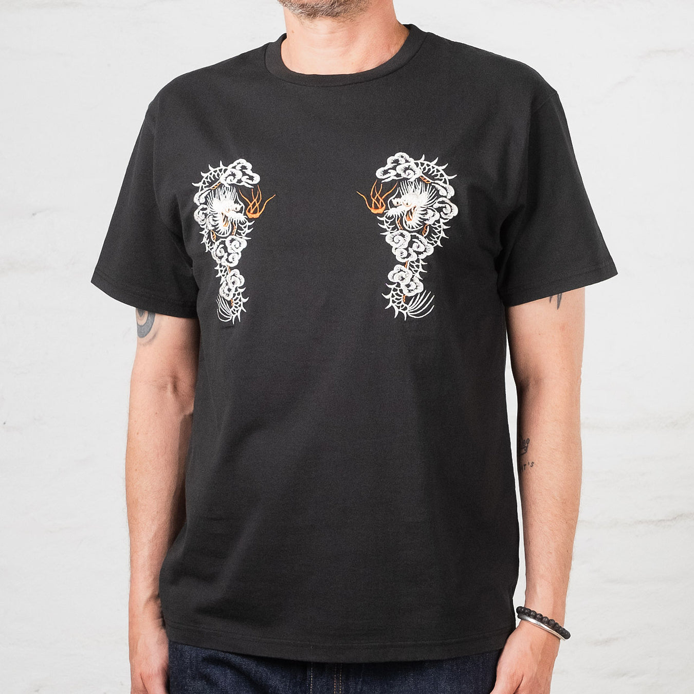 Suka T-Shirt Floating Dragon Schwarz