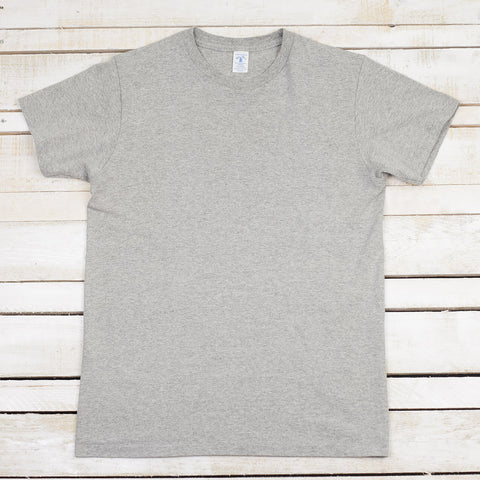 2Pack Heavy Crew Neck T-Shirt Gray Heather