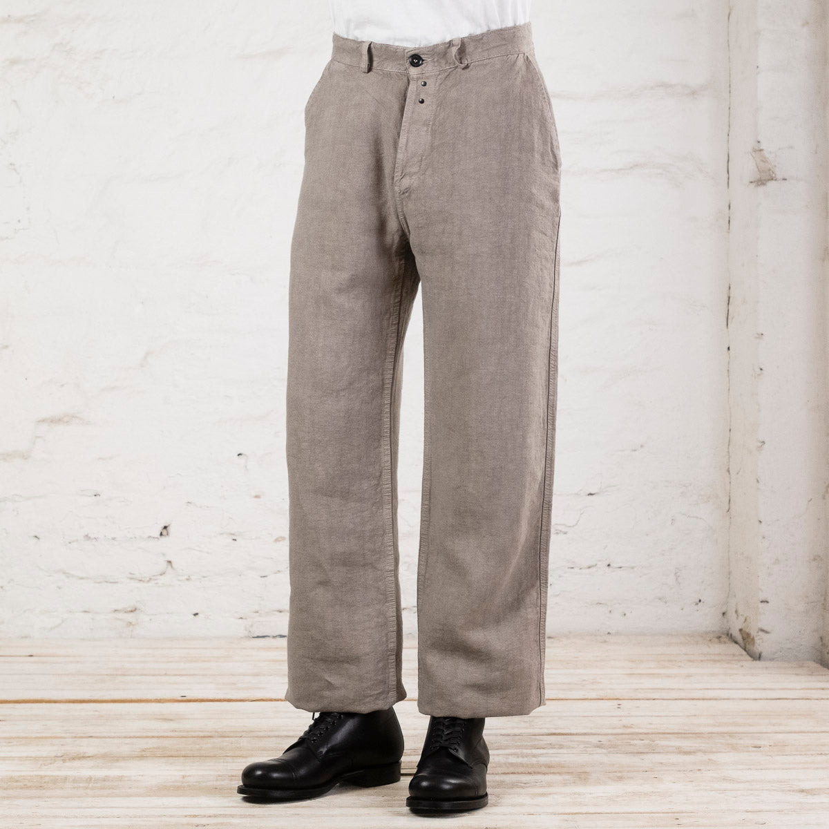 Heavy Linen Weaved Pants Rigging