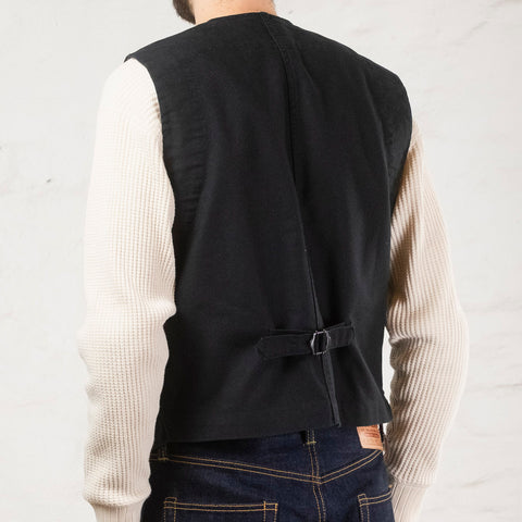 Weaved Vest Schwarz