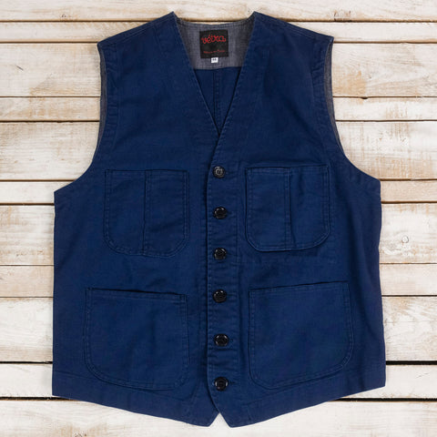 Weaved Vest Navy