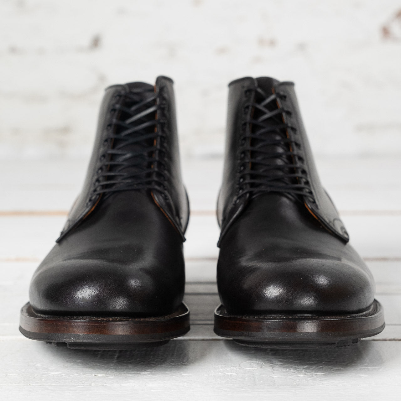 Service Boot 1035 Vachetta Lucide Horsebutt Schwarz