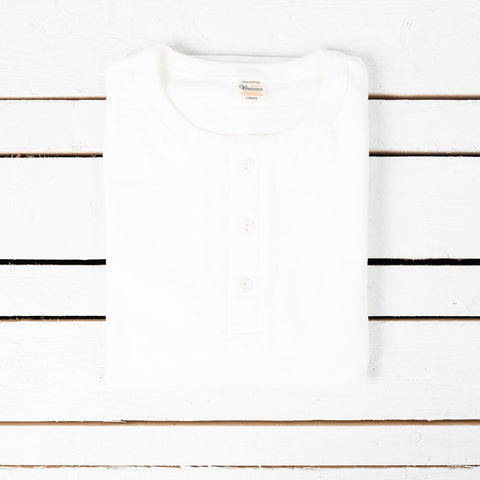 Longsleeve Henley Neck Off-White