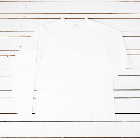 Longsleeve Henley Neck Off-White