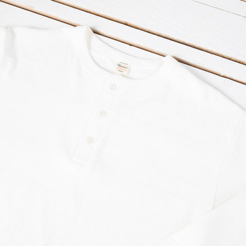 Longsleeve Henley Neck Off-White