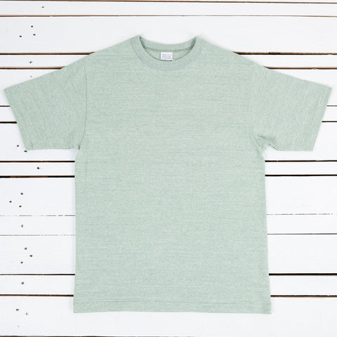 88/12 Crew Neck T-Shirt Grün Meliert