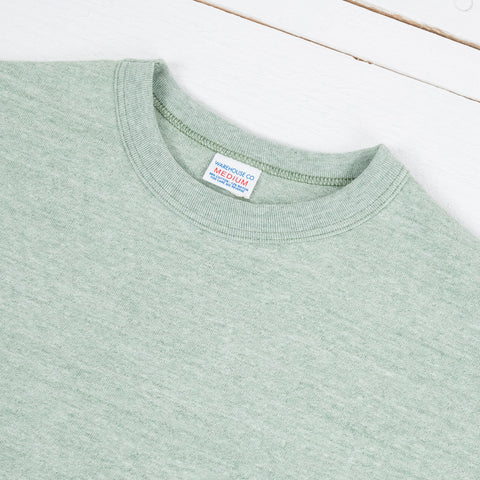 88/12 Crew Neck T-Shirt Grün Meliert