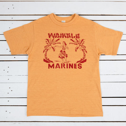 Waikele Round Neck T-Shirt Orange