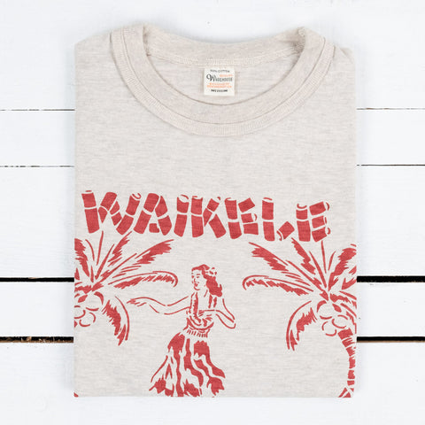 Waikele Round Neck T-Shirt Oatmeal