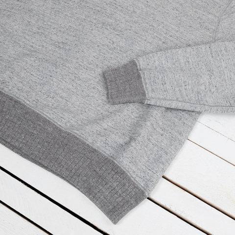 Heavy Sweatshirt Grau Meliert