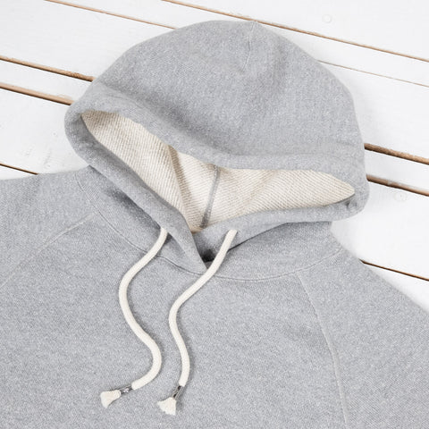 Double Heavyweight Pullover Hoodie Heather Gray