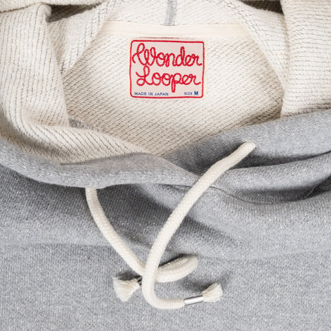 Double Heavyweight Pullover Hoodie Heather Gray