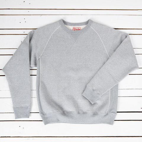 Double Heavyweight Pullover Crewneck Gray Heather