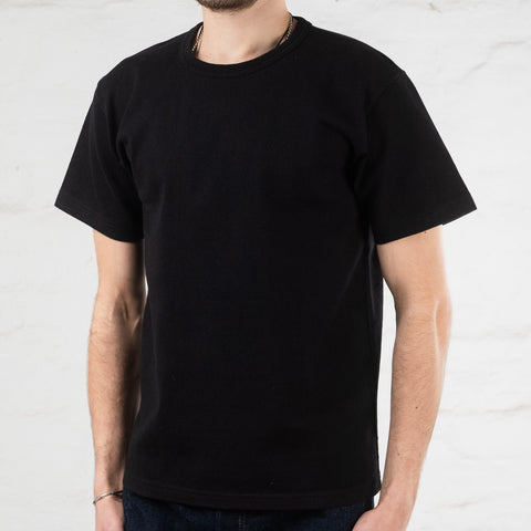 Double Heavyweight Crewneck T-Shirt Schwarz