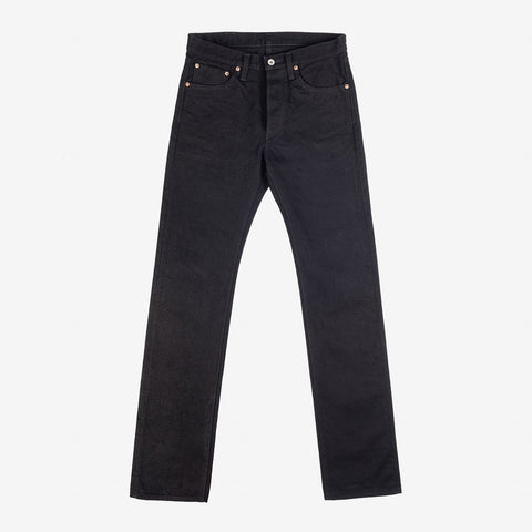 IH-666S-142bb 14 oz. Slim Straight Black/Black