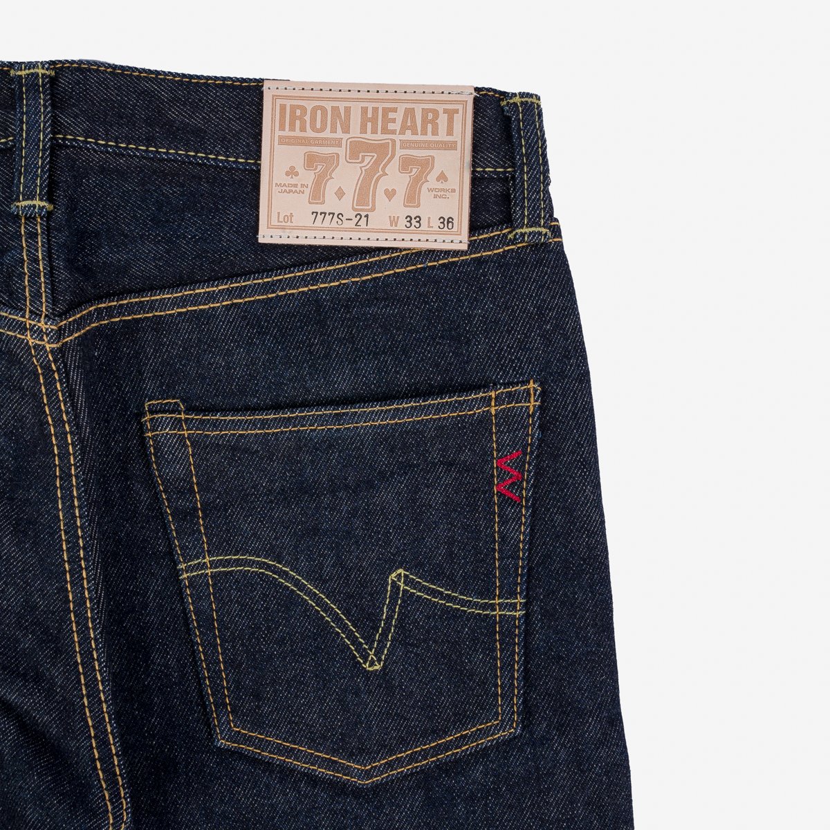 IH-777S 21 oz. Slim Tapered Indigo