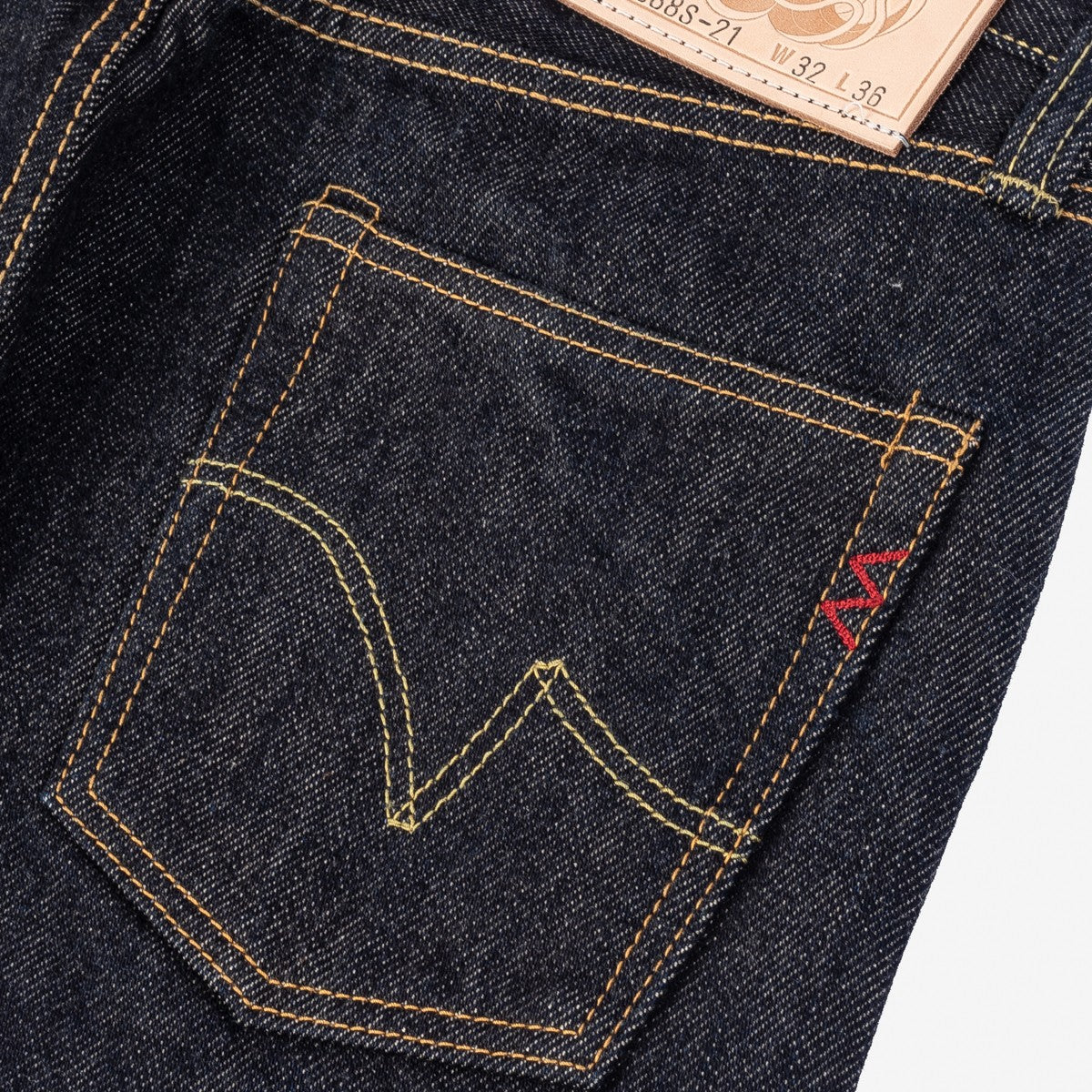 IH-888S 21 oz. Medium/High Rise Tapered Indigo