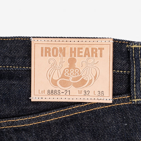 IH-888S 21 oz. Medium/High Rise Tapered Indigo