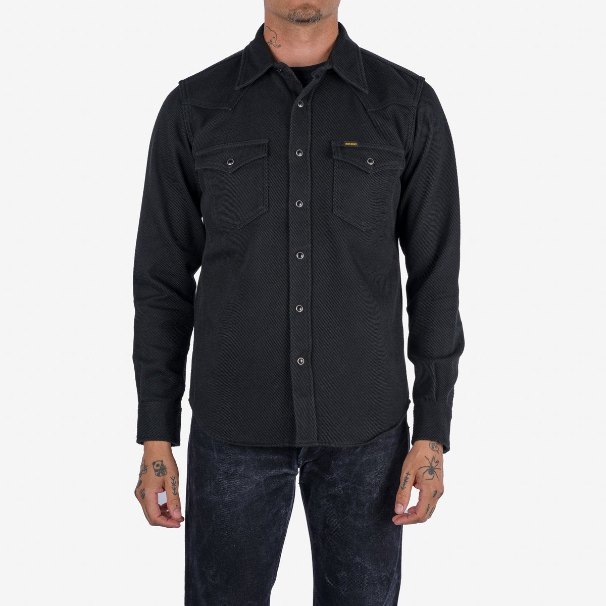 IHSH-234 Western shirt black