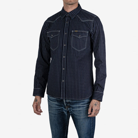 IHSH-62-IND 12 oz. Wabash Western Shirt Schwarz