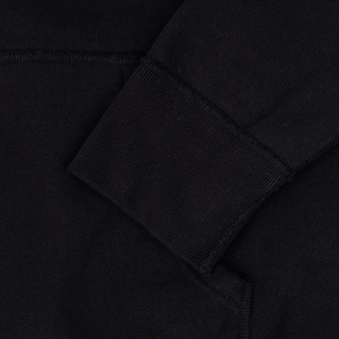 IHSW-49-BLK 14 oz. Ultra Heavy Loopwheel Hoodie Black