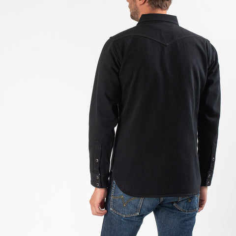 IHSH-218-BLK 12 oz. Western Shirt 