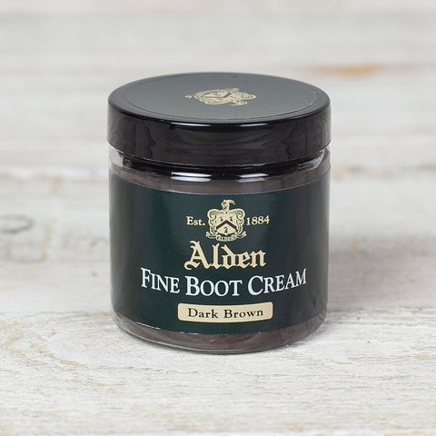 Fine Boot Cream Dark Brown