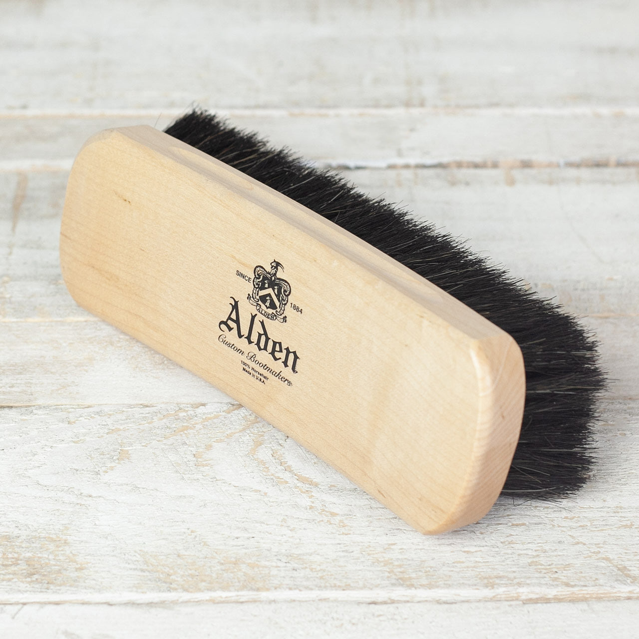 8" BLK Horse Hair Polish Brush