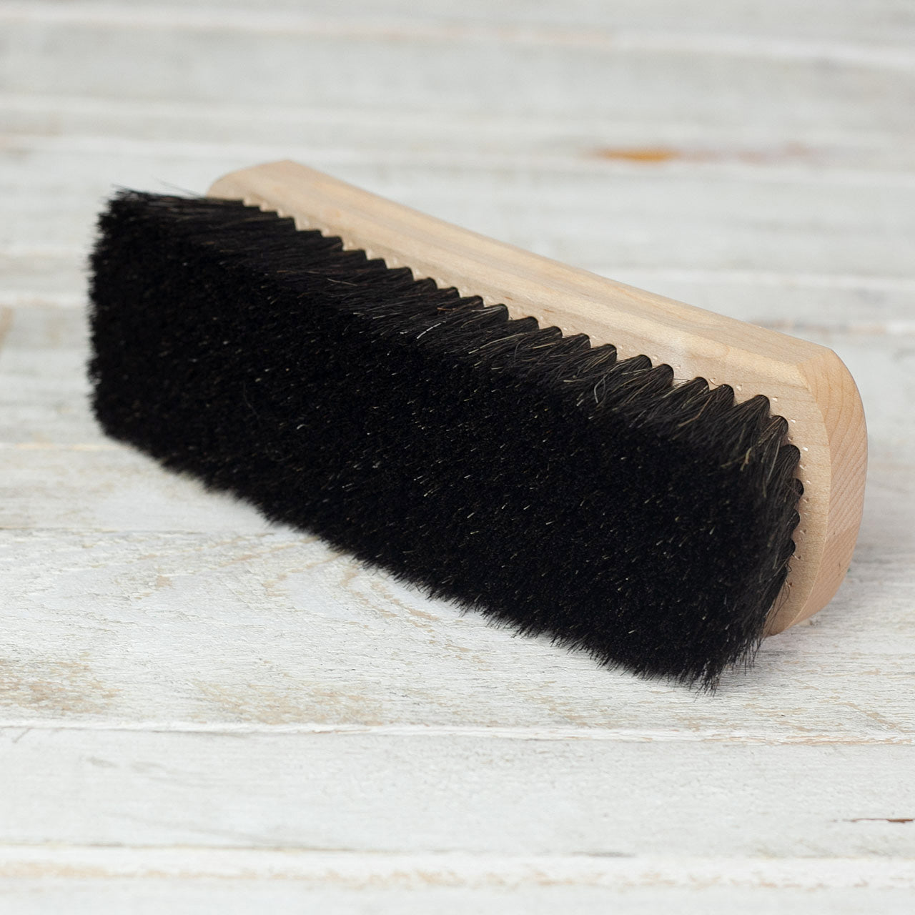 8" BLK Horse Hair Polish Brush