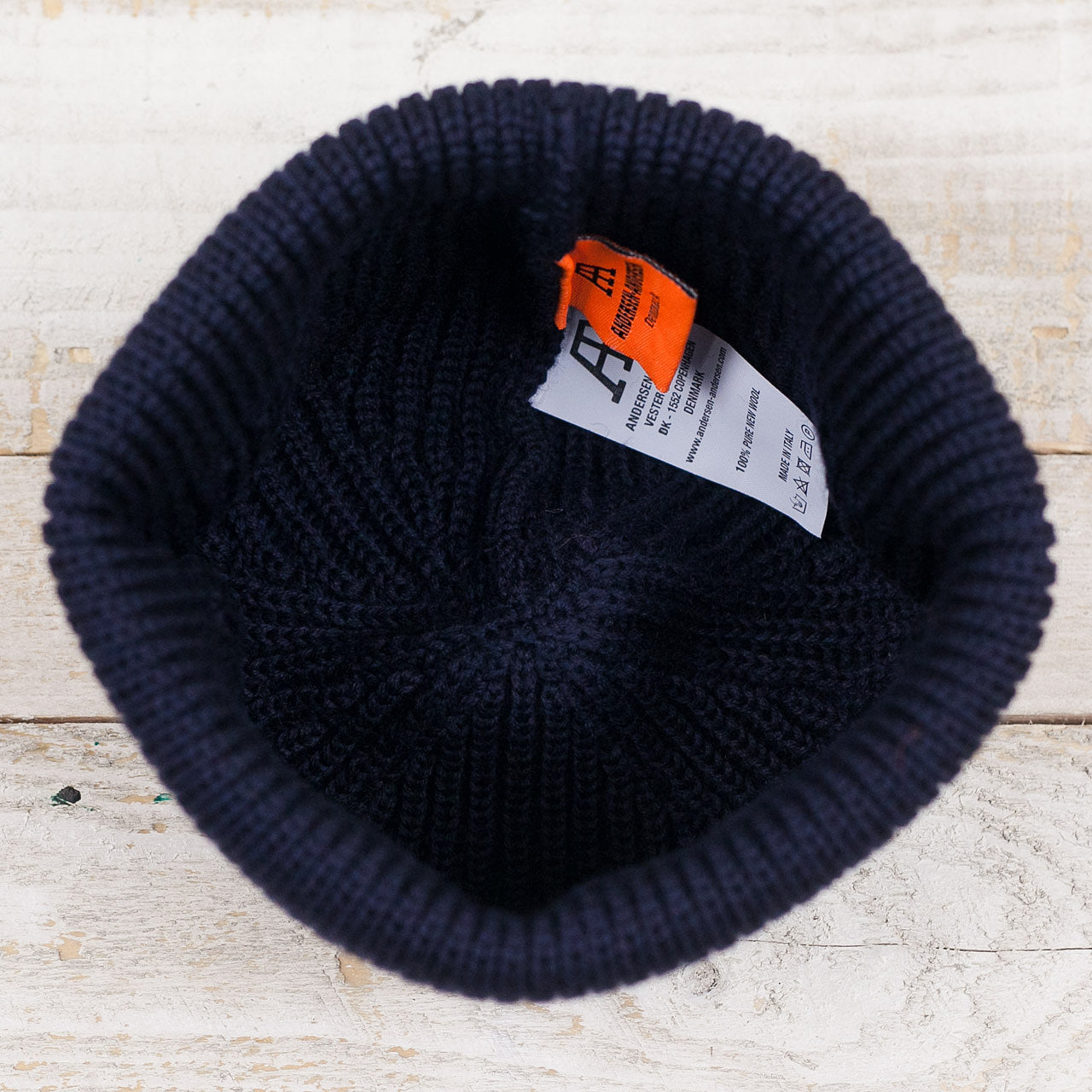 Andersen-Andersen Beanie Short Dark Indigo