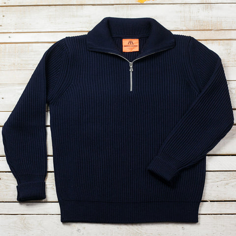 Navy Half-Zip Navy