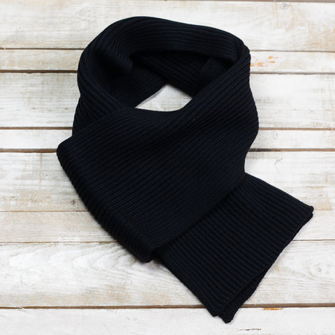 Wide Scarf Schwarz