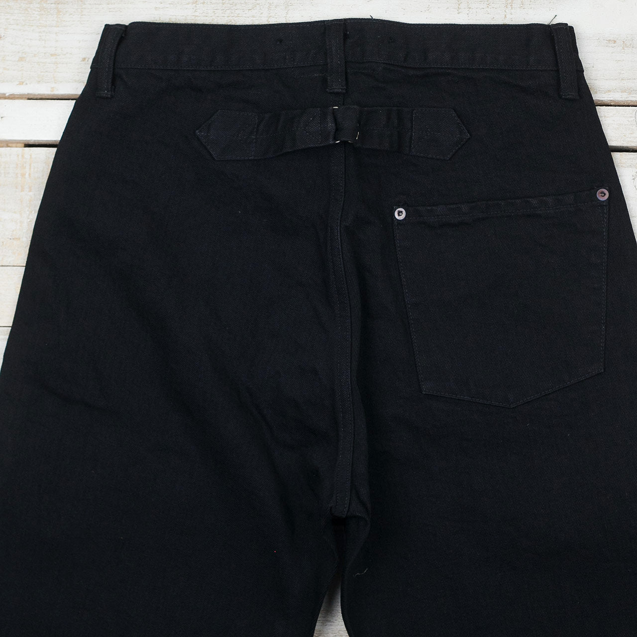 15oz Black Denim Vocalion