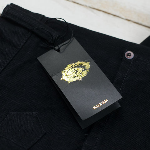 15 oz. Black Denim Vocalion