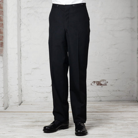 Army Serge Butler Pants Black