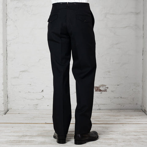 Army Serge Butler Pants Black