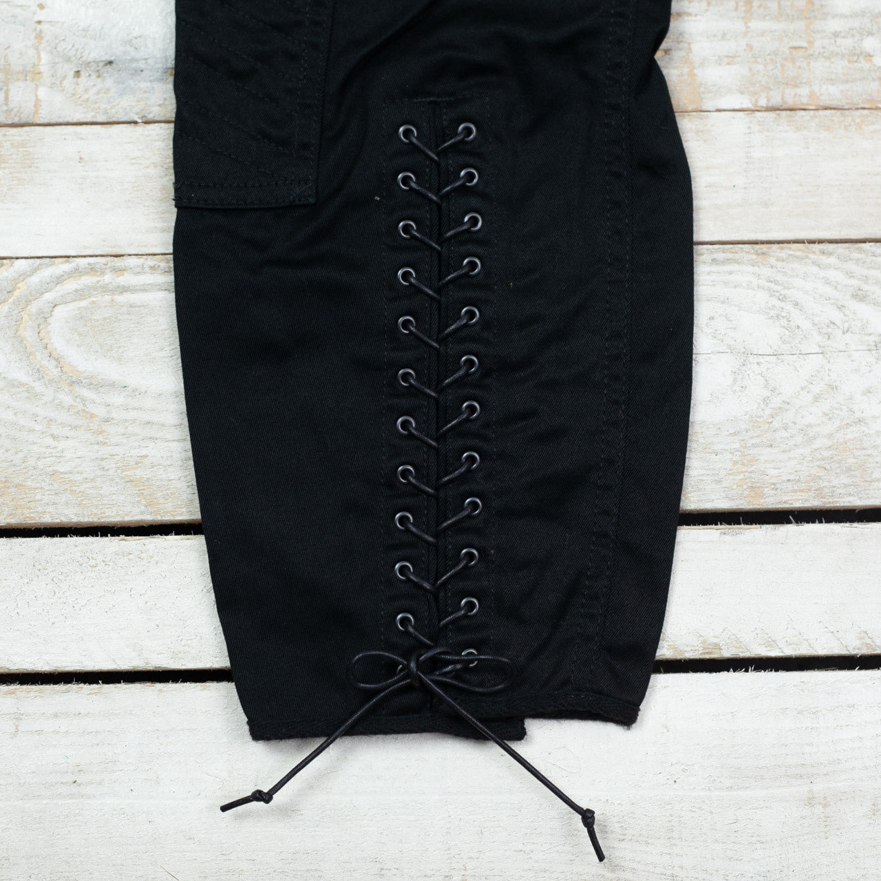 Black Chino Breeches