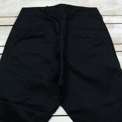 Black Chino Breeches