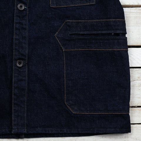 15 oz. Denim Delta Jacket Dark Indigo