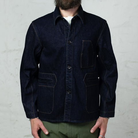 15 oz. Denim Delta Jacket Dark Indigo