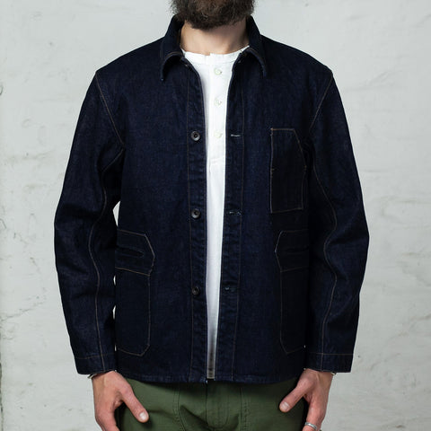 15 oz. Denim Delta Jacket Dark Indigo