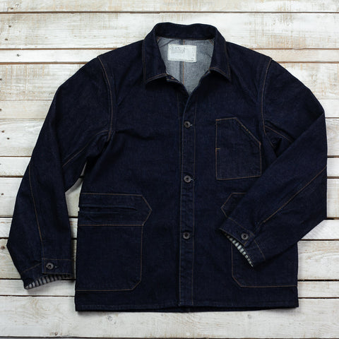 15 oz. Denim Delta Jacket Dark Indigo