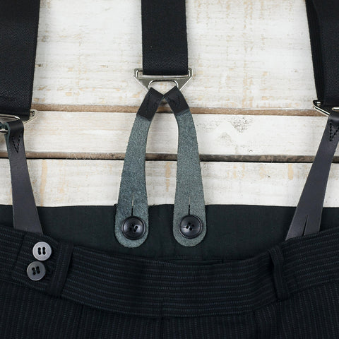 British Military Suspender Schwarz