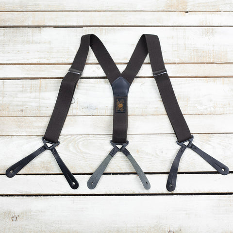 British Military Suspender Brown