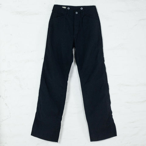 6,2 oz. Chambray Miners Waist-Overalls Black