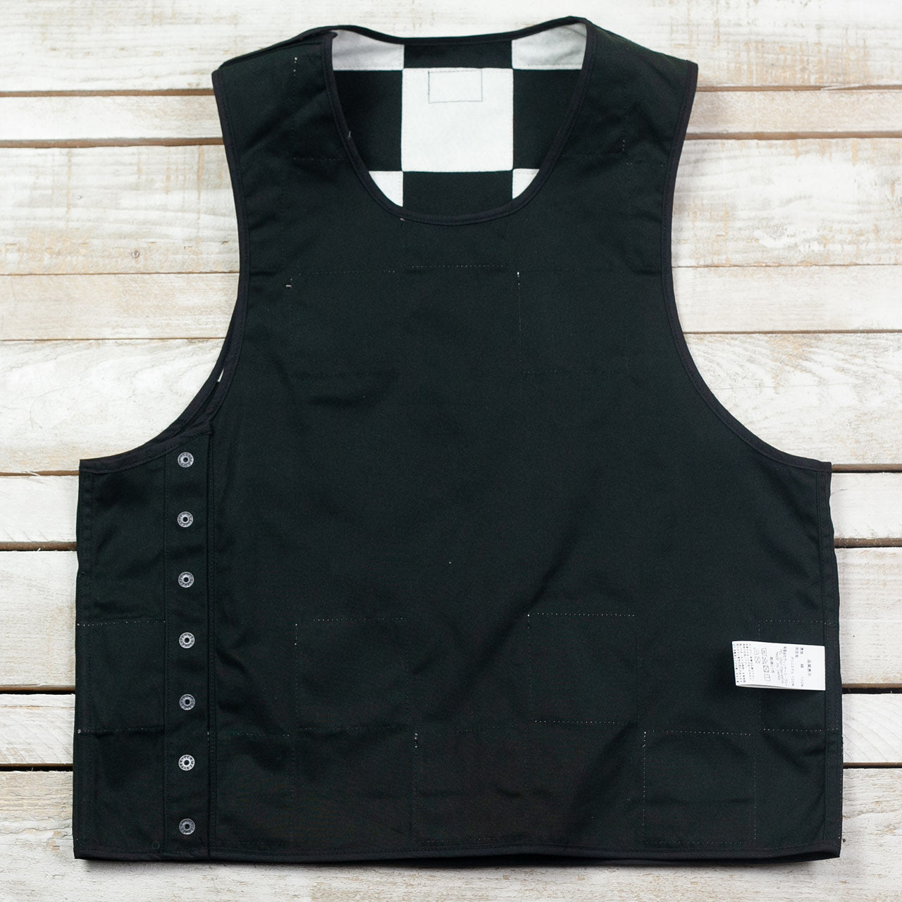 Paraffin Weather Race Truck Vest Kariert